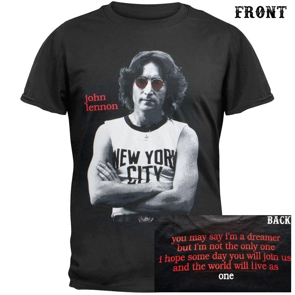 JOHN LENNON】ロックTシャツ バンドTシャツメンズ JOHN LENNON New