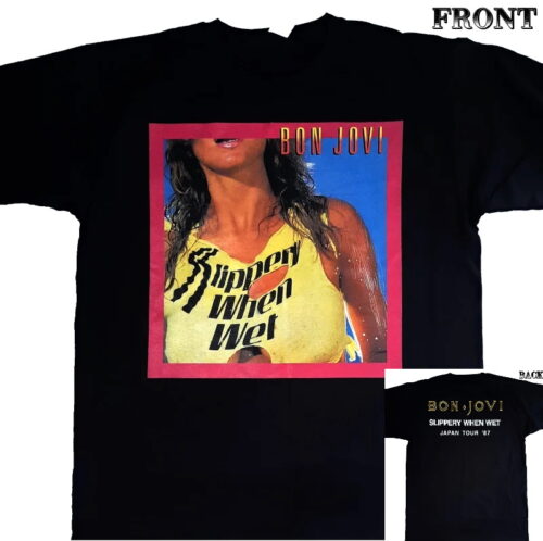 BON JOVI】 バンドTシャツ ロックTシャツ BON JOVI KEEP THE FAITH