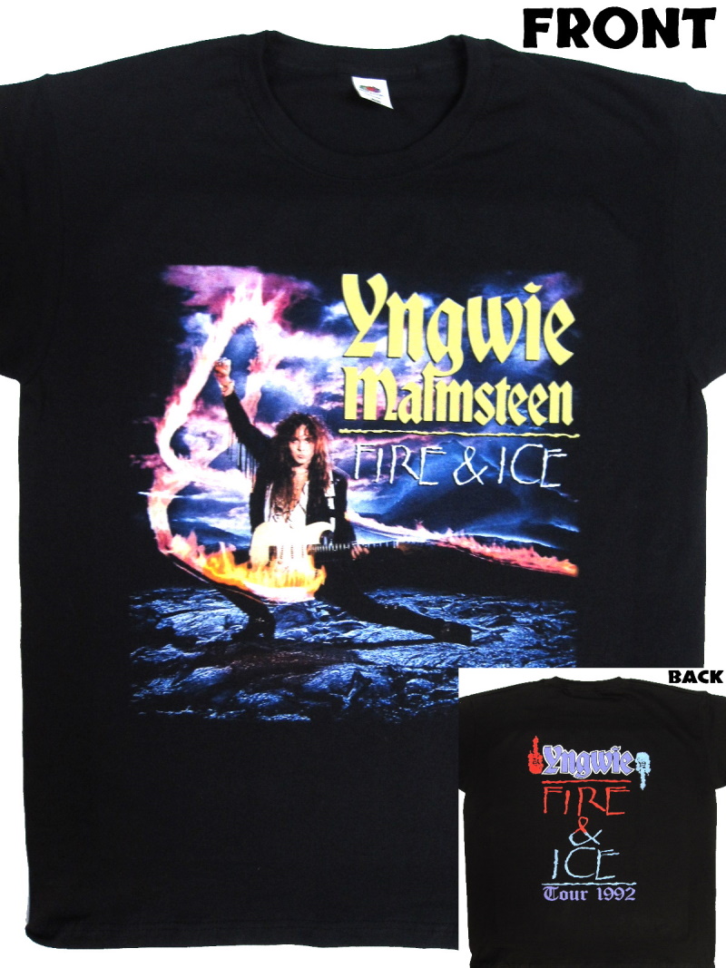 Yngwie J. MalmsteenInspiration ツアーTシャツ Yngwie Malmsteen