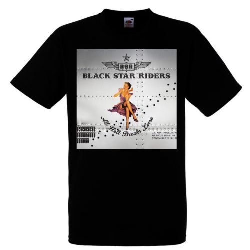 BLACK STAR RIDERS】ロックTシャツ メンズ バンドTシャツ メンズ BLACK
