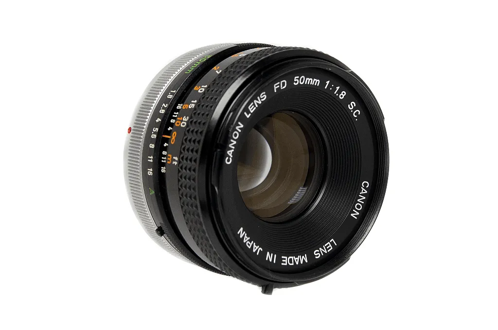 レンズ(単焦点) Canon FD 50mm F1.8 S.C +FD 28mm F3.5 S.C レンズ(
