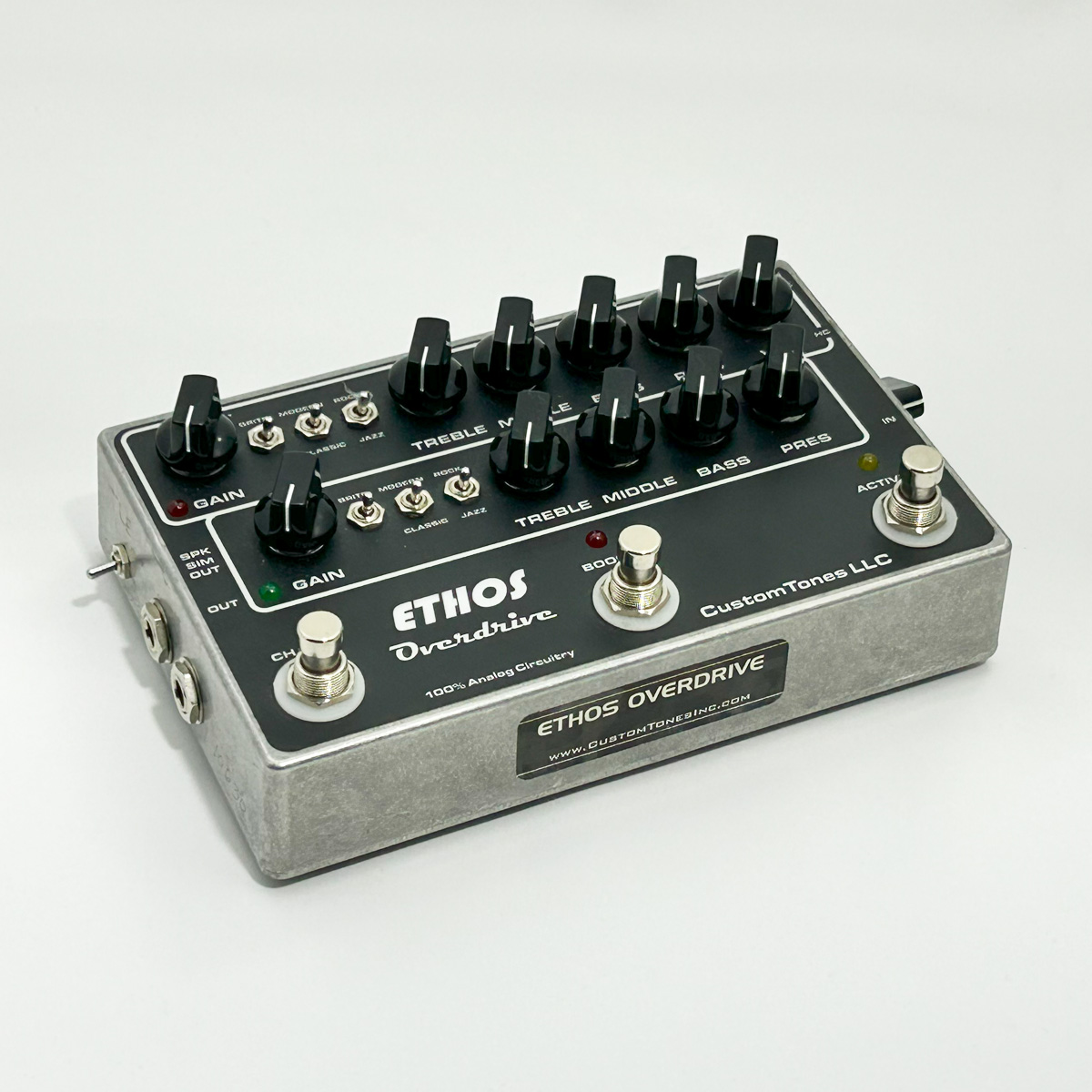 Custom Tones Ethos Overdrive with TLE / Classic Switch（管理番号