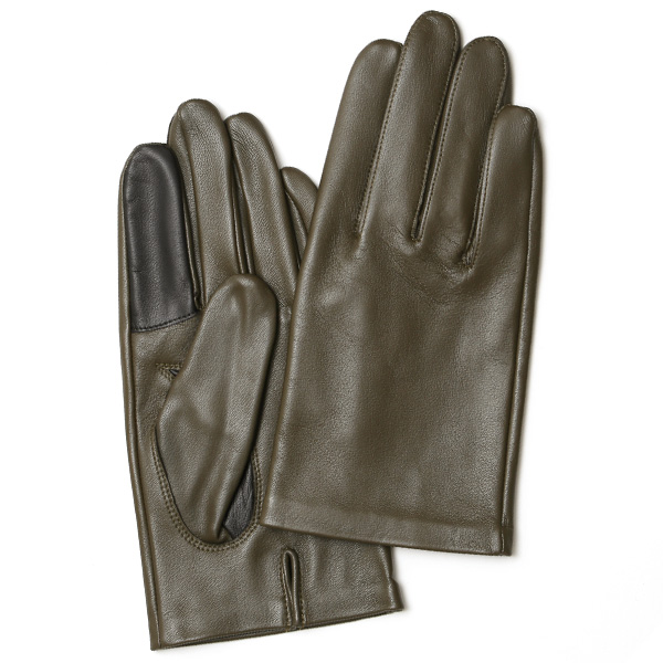 東京ヒマワリ / クロダ(KURODA) 【MEN】 スマホ対応 羊革(ラムレザー