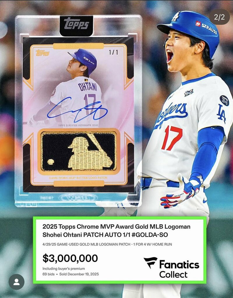 写真：大谷翔平の野球カードに3つのリスク「安全な投資と呼べない