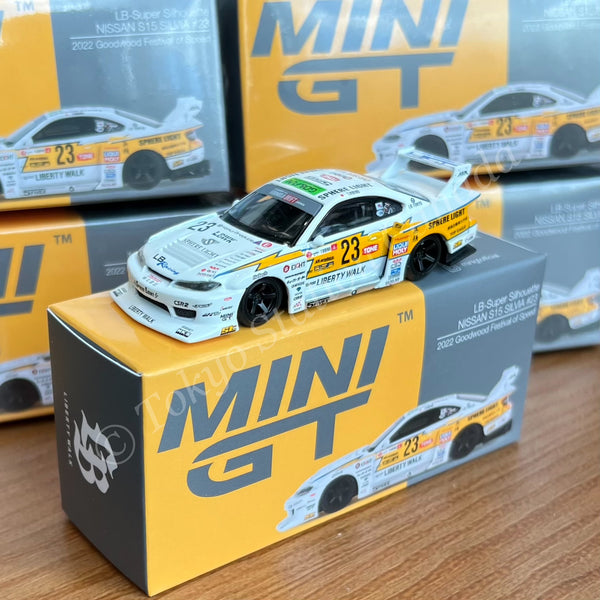 加藤会長サイン入り MINI GT リバティウォーク ゴールドミニカー 加藤