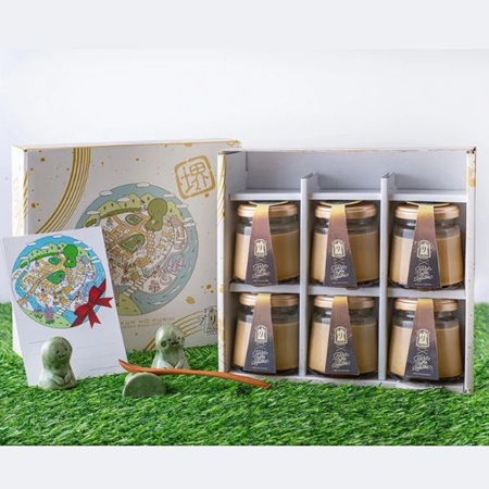 プリン :: 珈琲プリンギフトセット｜カラダオモイななめらか高級プリン