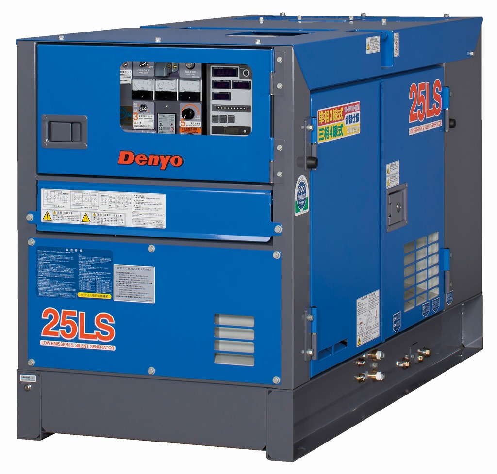25kVA発電機〔DCA-25LSK/デンヨー〕 | 株式会社トキワ