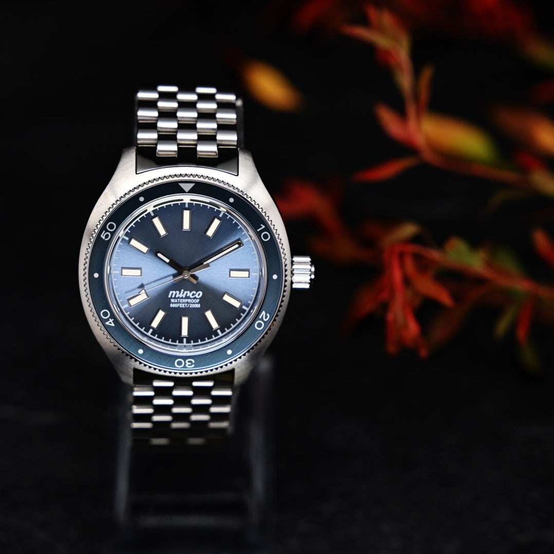 FUKUSHIMA WATCH mirco TYPE-03 舛花色（Masuhanairo） サファイア