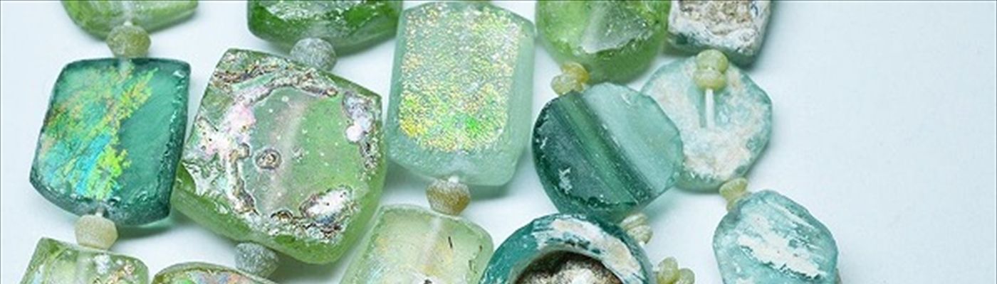 トコ・ビーズ｜アフガニスタン産のローマングラスビーズの単品です