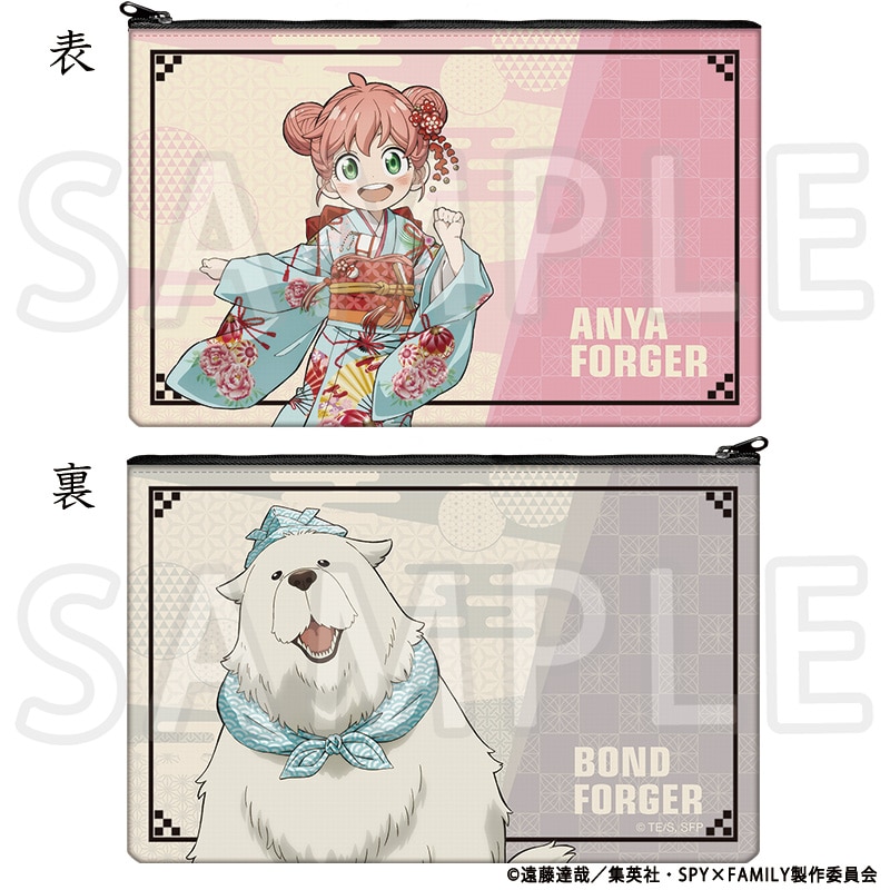 公式オンラインストアSPY×FAMILY 描き下ろしフラットポーチ TaS10th
