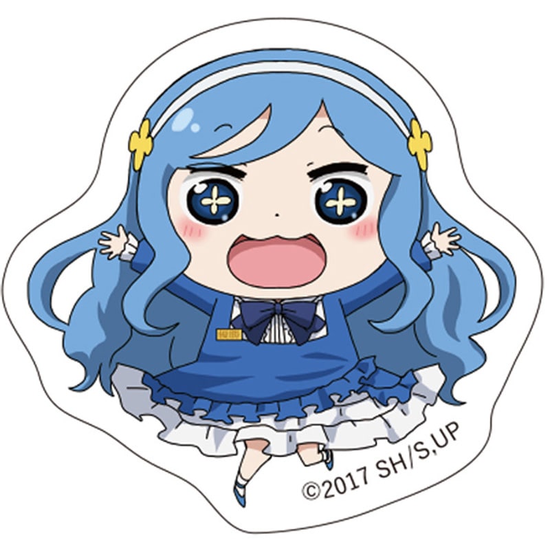 干物妹うまるちゃん 2017 カラオケの鉄人 缶バッジ 橘•シルフィン