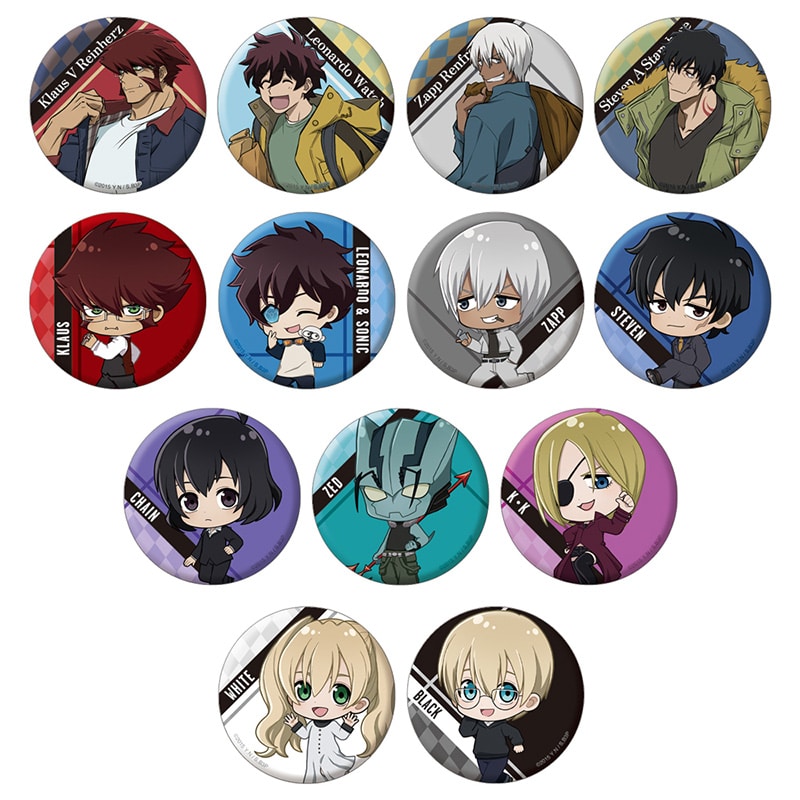 公式オンラインストア血界戦線 トレーディング缶バッジ 描きおろし