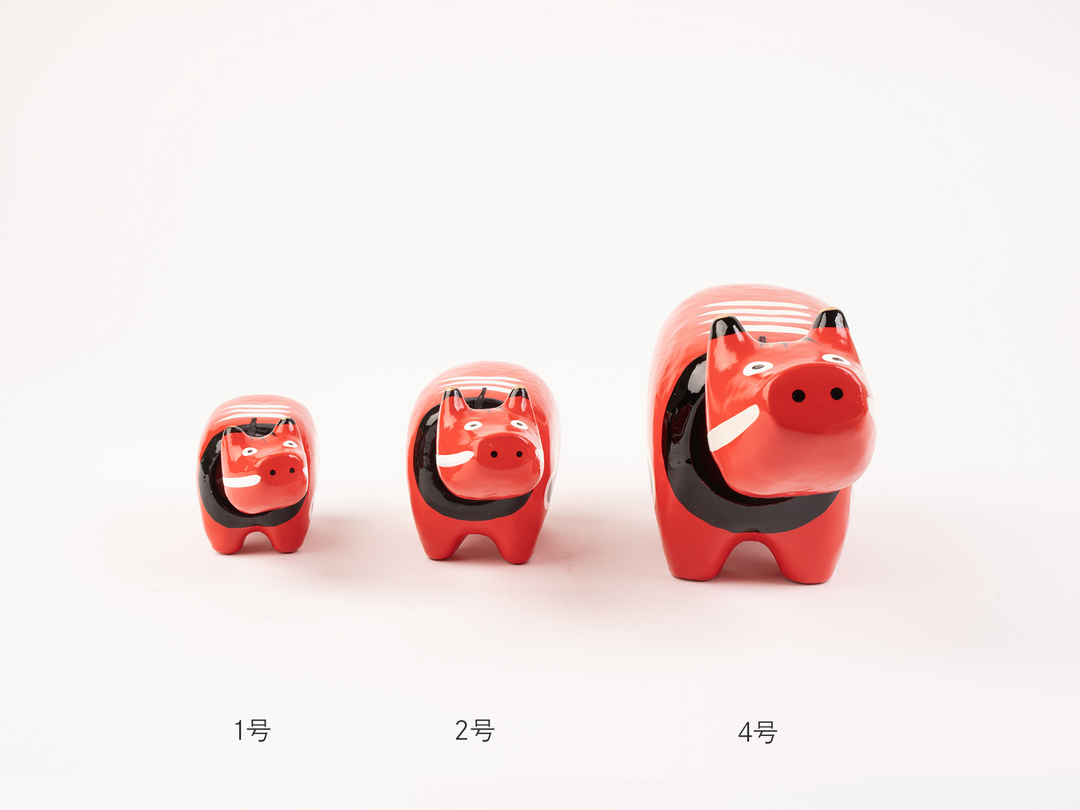 野沢民芸 ヘッドフォン 赤べこ 2号 ヘッドホン赤べこ 2号サイズ 新品