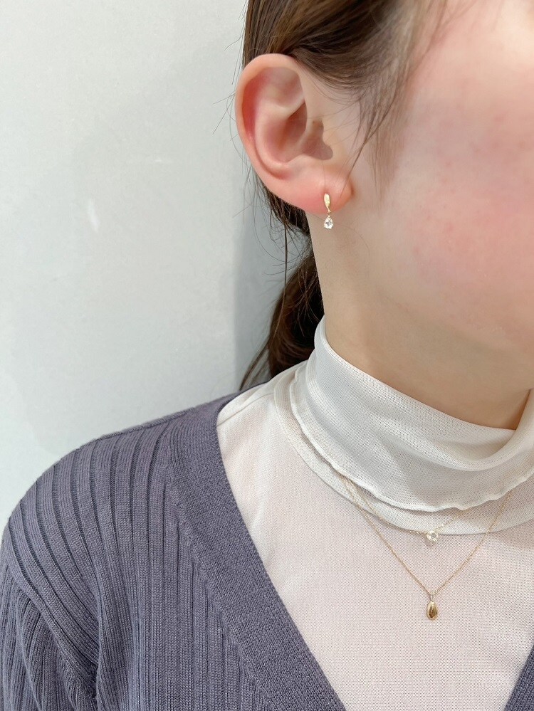 K10 4℃アクアゴールド ピアス | 112426153801 | 【公式】4