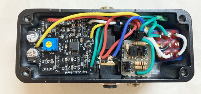 自作 JanRay クローン ハンドメイド エフェクター 自作 JanRay