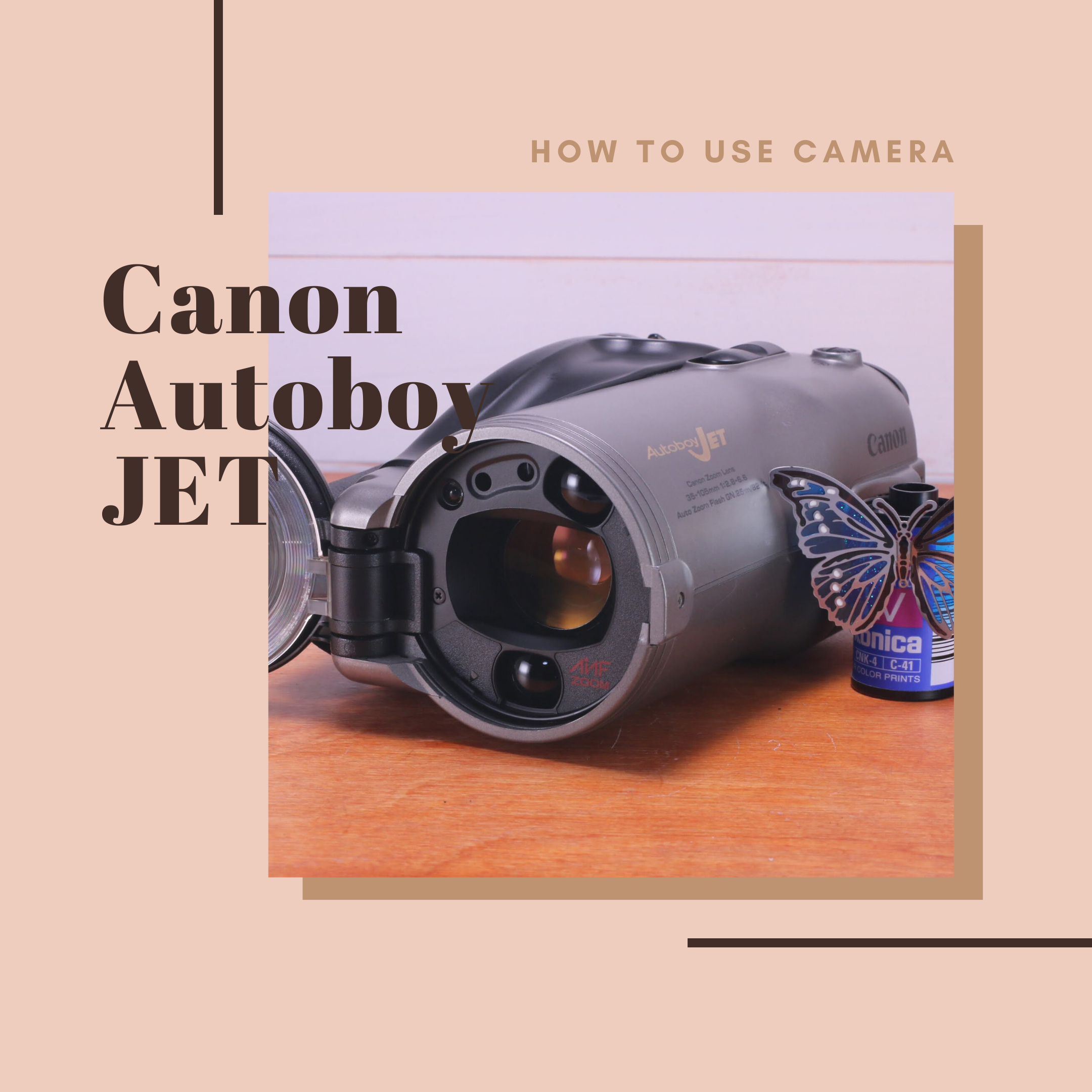 Canon Autoboy JET の使い方 | Totte Me Camera