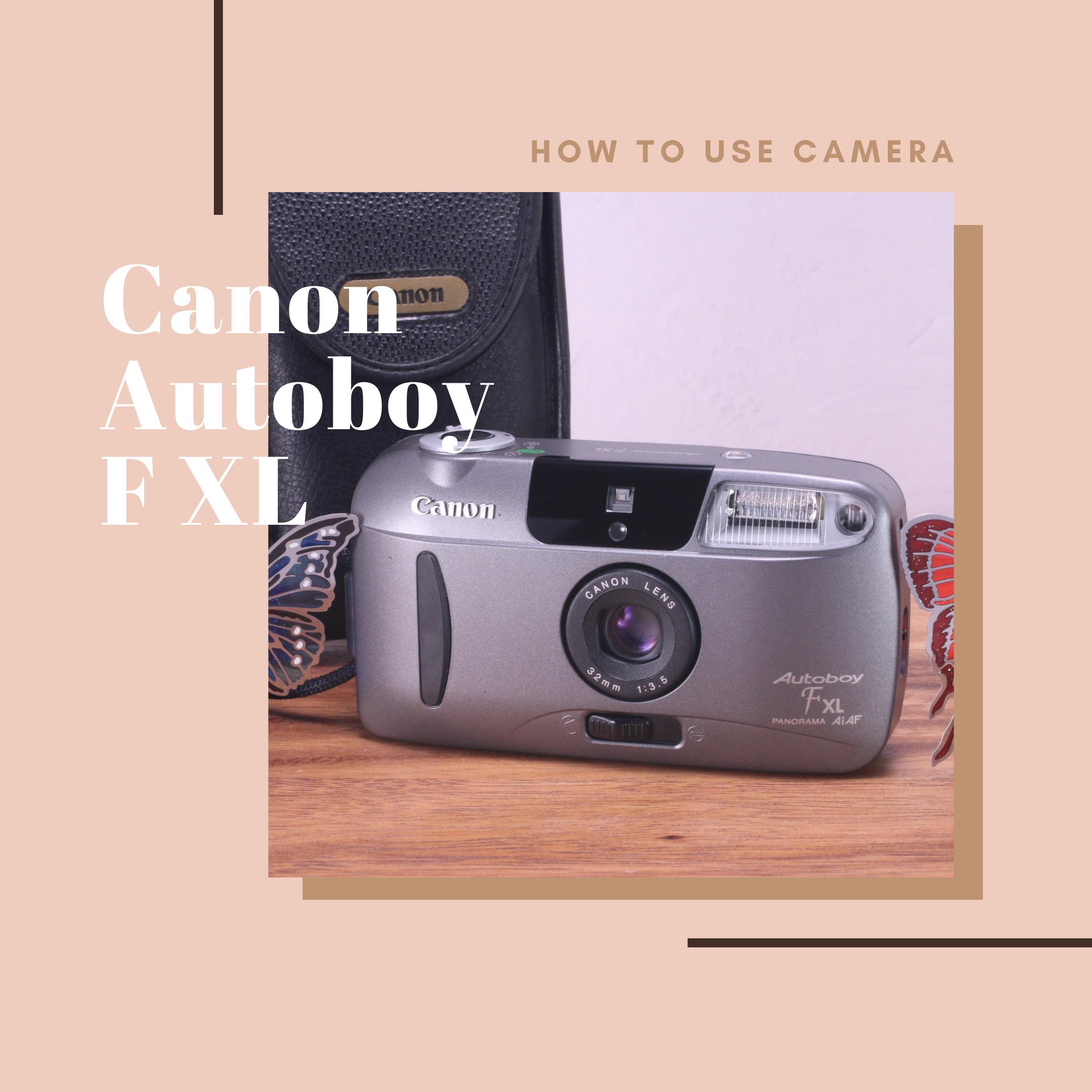 完動美品】CANON Autoboy F E-007 完動美品】CANON Autoboy F E-007 完
