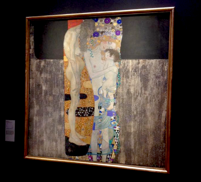 グスタフ・クリムト 女の生涯の三段階 クリムトの「女の生の三段階