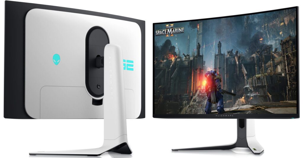 Alienware AW3225QF ディスプレイ 本体 32インチ4K Dell、QD-OLED