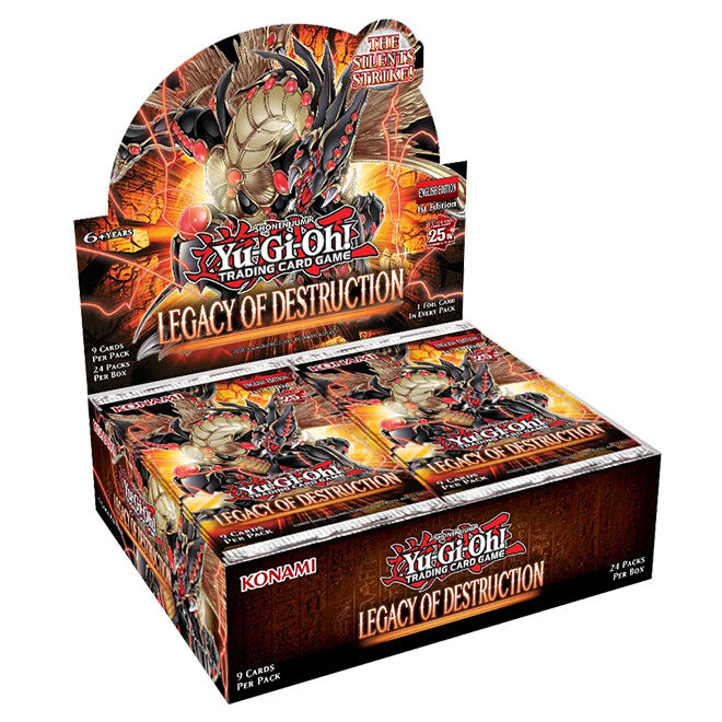 新品未開封】遊戯王 LEGACY OF DESTRUCTION 1カートン 未開封新品