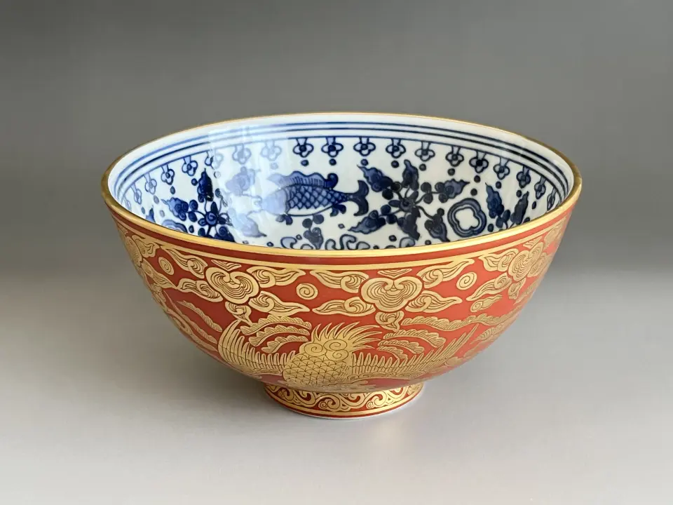 加藤作助 瀬戸伊賀 割山椒 向付 五客 小鉢 懐石 会席 和食器 | 陶酔庵