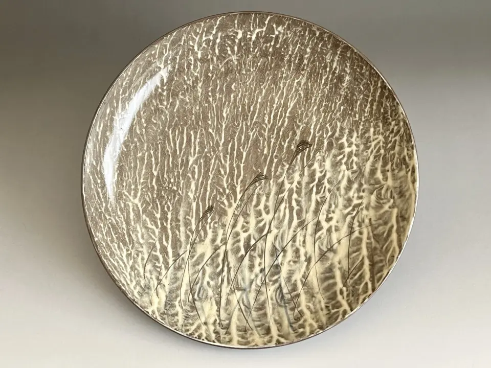 三代 須田菁華 九谷 色絵 祥瑞 松竹梅文 皿 八角皿 五枚 五客 銘々皿