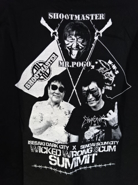 直筆サイン入り】ミスター・ポーゴ×SHOOTMASTER コラボ Tシャツ① – 闘道館