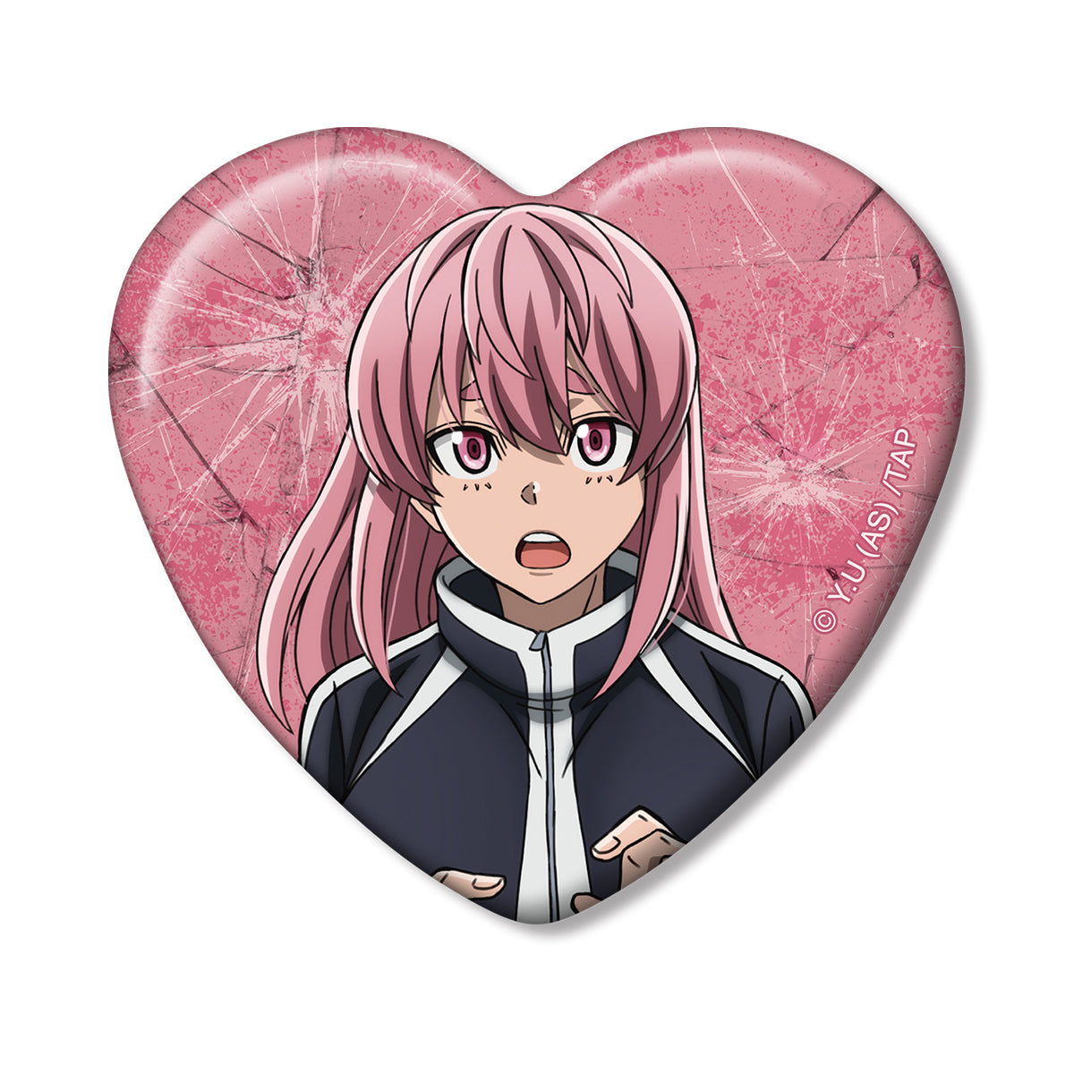 銀魂 愛染香篇 ドキドキハート缶バッジ ハート 缶バッジ 月詠 DⅦ