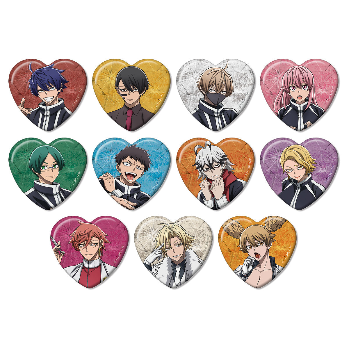 桃源暗鬼 桃角桜介 缶バッジ 11点セット Amazon.co.jp: 桃源暗鬼