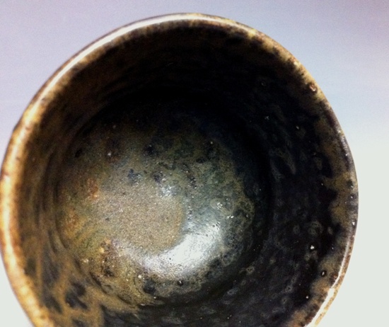 森陶岳 作 黒備前ぐい呑 – THA BIZEN BOUZ