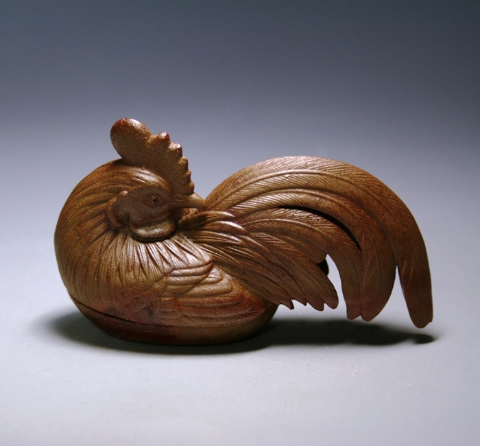 人間国宝 金重陶陽 窯変ぐい吞 M342 人間国宝 金重陶陽 窯変ぐい吞