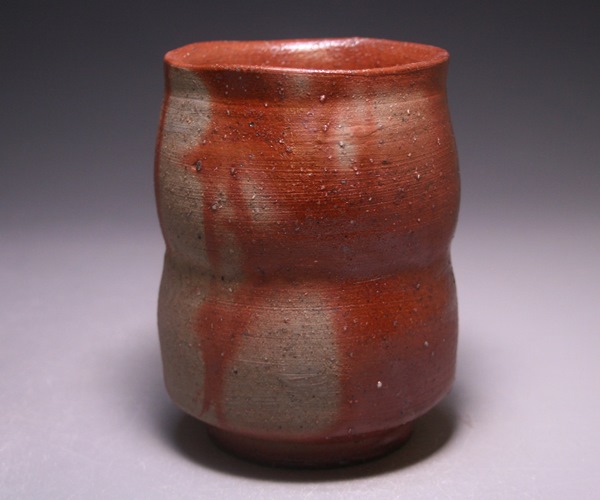 新品・未使用】備前焼 作家物 湯飲み 新品・未使用】備前焼 作家物