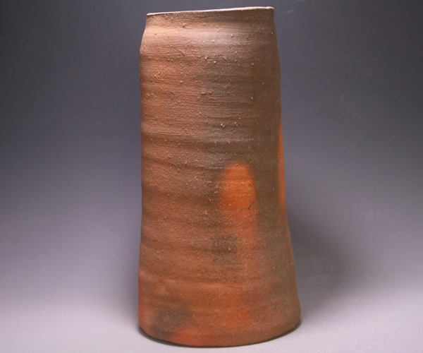 金重 剛 作 「備前花入」 ～備前焼専門卸小売店 川口陶楽苑～