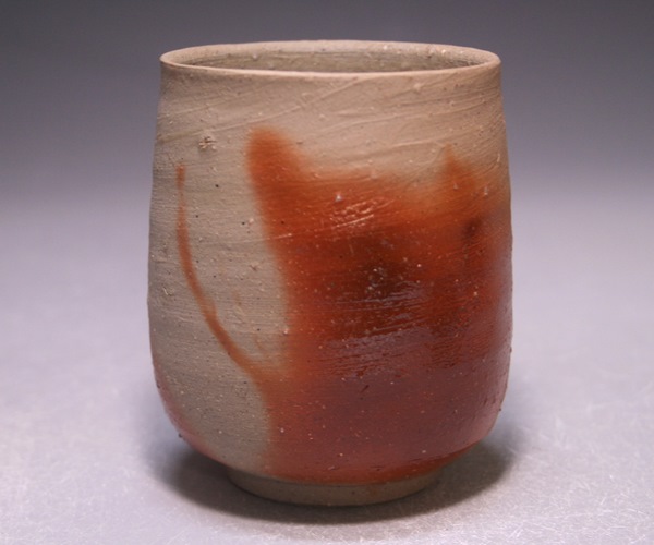 備前焼 名品】山本雄一作 湯呑み & 作家印「夢」ぐい呑み5客【豪華