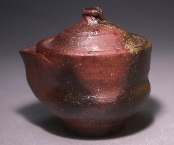 52.備前焼 宝瓶 登り窯 龍 りゅう リュウ 手びねり 急須 52.備前焼 宝