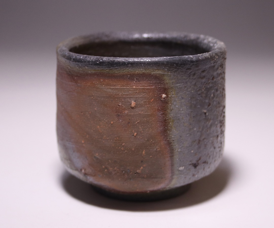 山本陶秀 作 「備前緋襷茶碗」 ～備前焼専門卸小売店 川口陶楽苑～