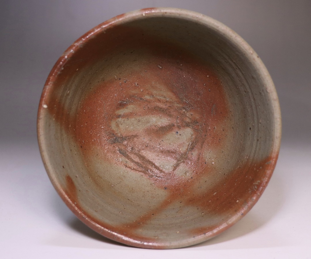 藤原 建 作 「備前緋襷茶碗」 ～備前焼専門卸小売店 川口陶楽苑～