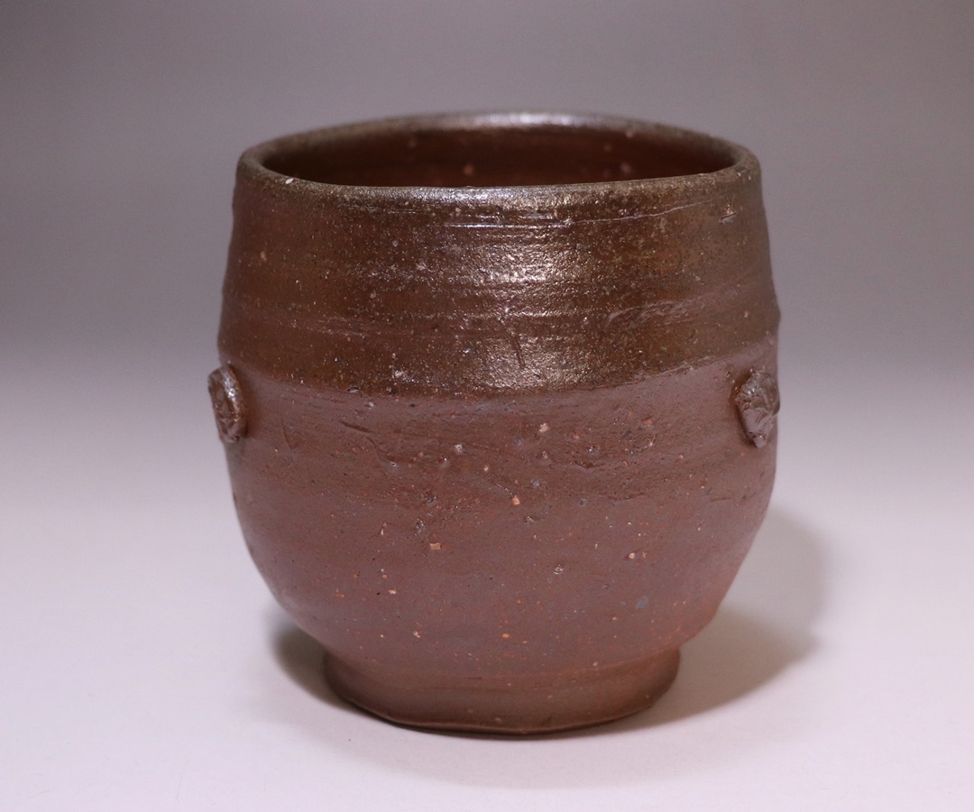 金重 晃介 備前 徳利 茶道具 懐石 酒器 父陶陽 兄道明 b963 金重 晃介