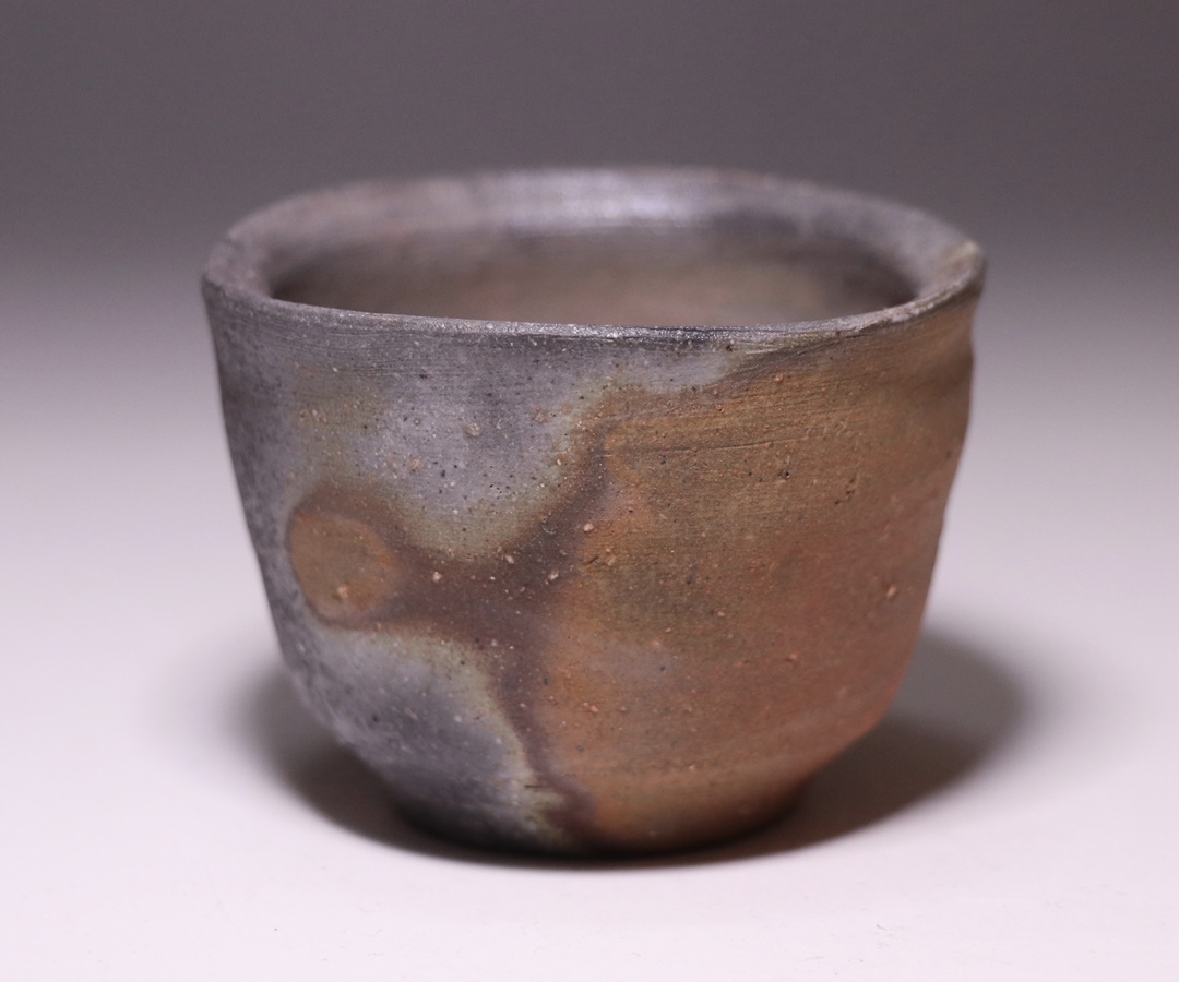 金重潤平 作 「備前酒呑」 ～備前焼専門卸小売店 川口陶楽苑～