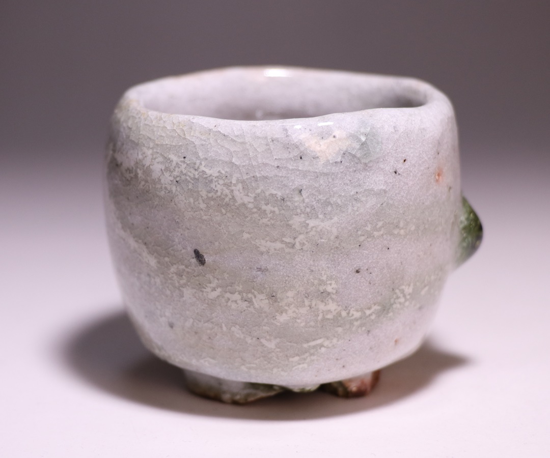 手付き志野焼きの陶器。 手付き志野焼きの陶器。 手付き志野焼きの陶器。