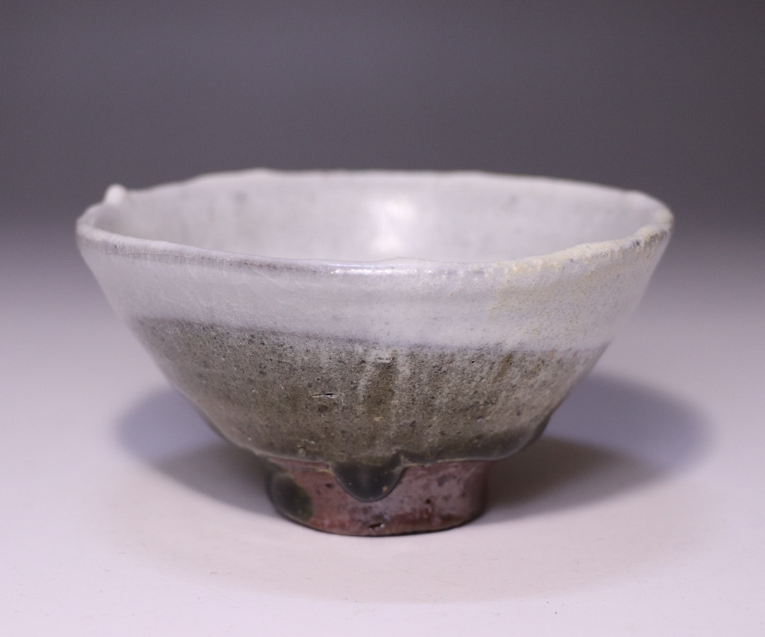 高島聡平 作 「引出四方茶碗」 ～備前焼専門卸小売店 川口陶楽苑～