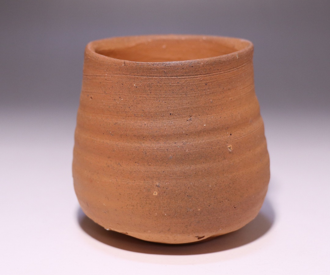 中村六郎 備前焼 壺 壷 紐作り 希少 工芸品 置物 コレクション