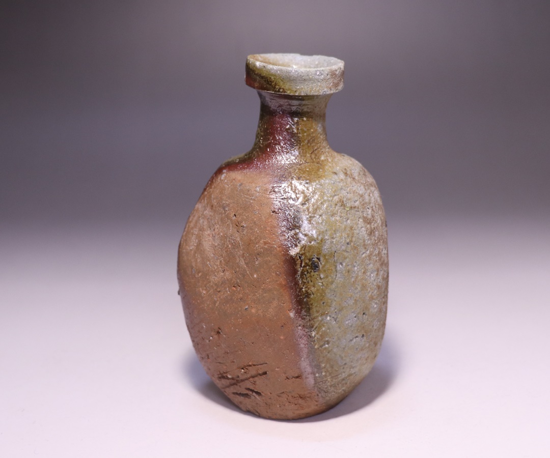 原田拾六 作 「備前小徳利」 ～備前焼専門卸小売店 川口陶楽苑～