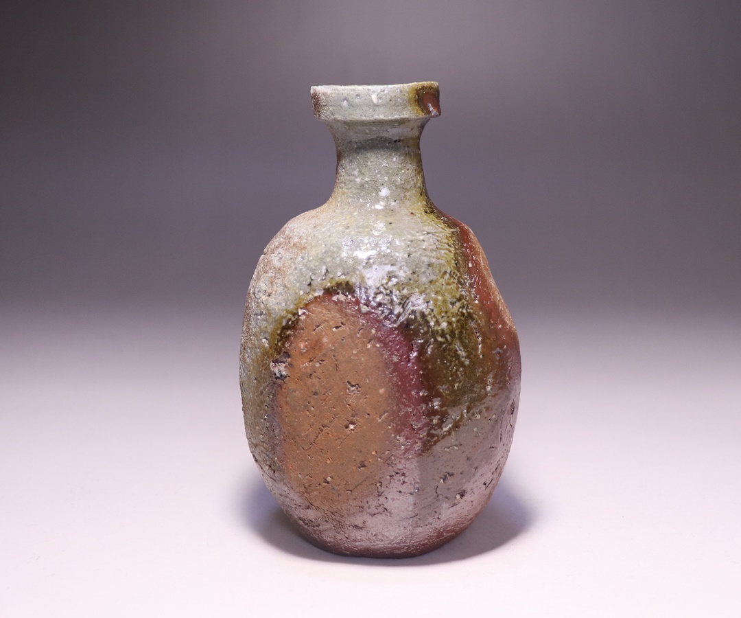 原田拾六 作 「備前小徳利」 ～備前焼専門卸小売店 川口陶楽苑～