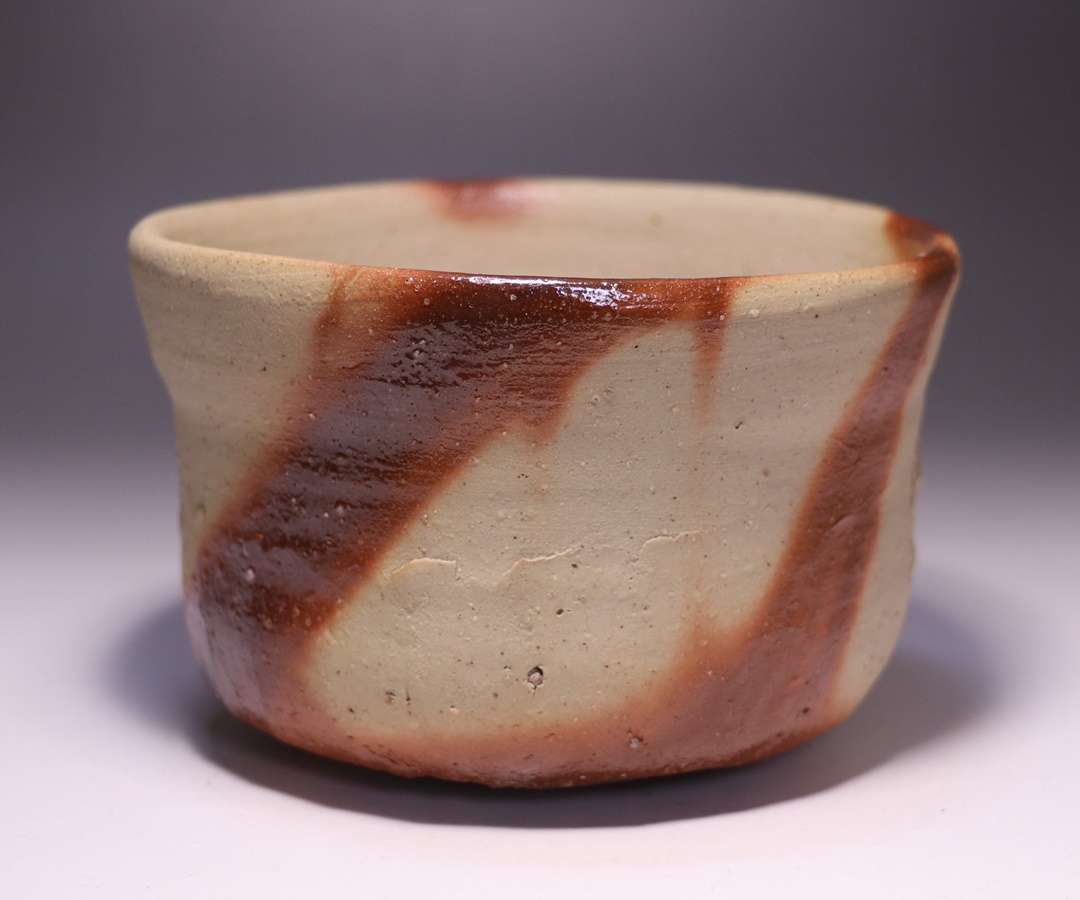 高力芳照 作 「備前火襷茶碗」 ～備前焼専門卸小売店 川口陶楽苑～