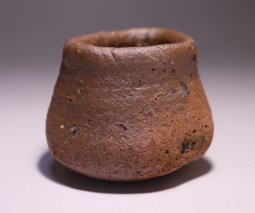 高力芳照 作 「備前巨大化ぼっけえ酒呑」 ～備前焼専門卸小売店 川口陶