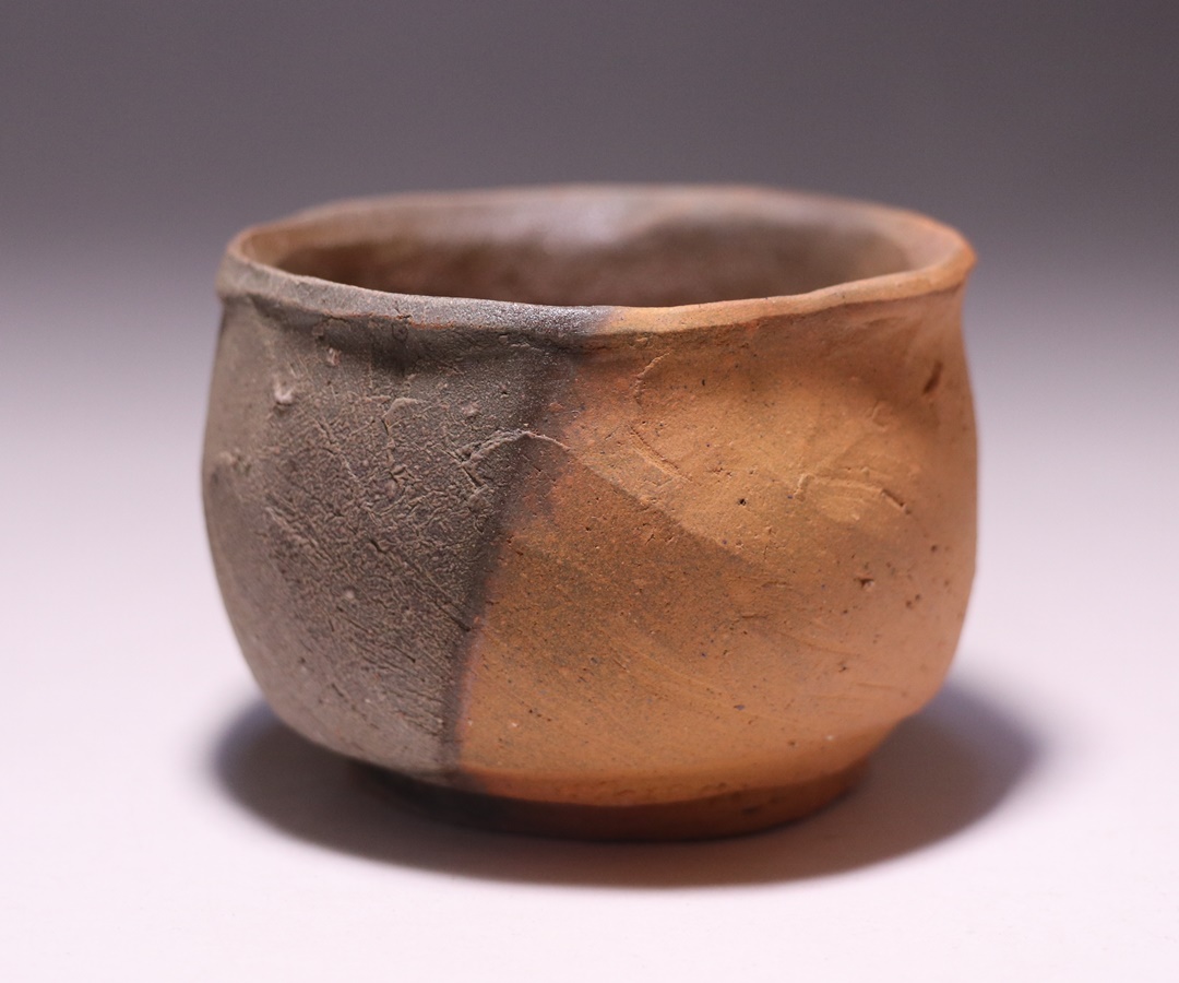 ㊶備前焼 宝瓶 登り窯 竹 たけ タケ 手びねり 急須 ㊶備前焼 宝瓶 登り