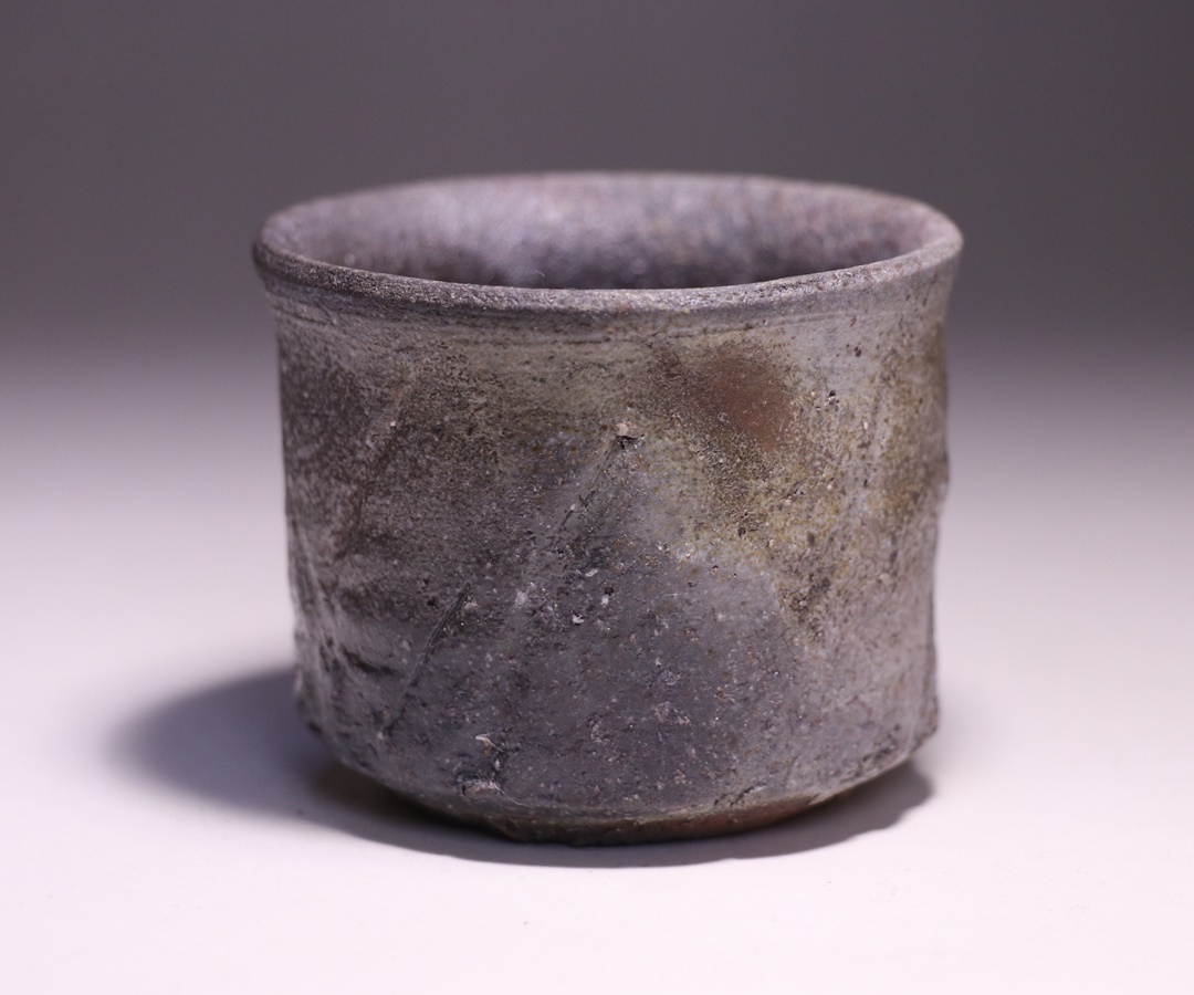 高島聡平 作 「備前酒呑」 ～備前焼専門卸小売店 川口陶楽苑～