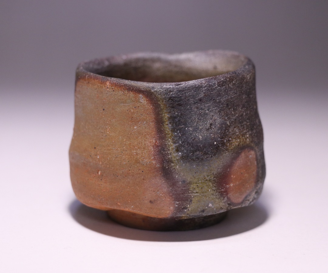 中村六郎 作 「備前麦酒呑」 ～備前焼専門卸小売店 川口陶楽苑～