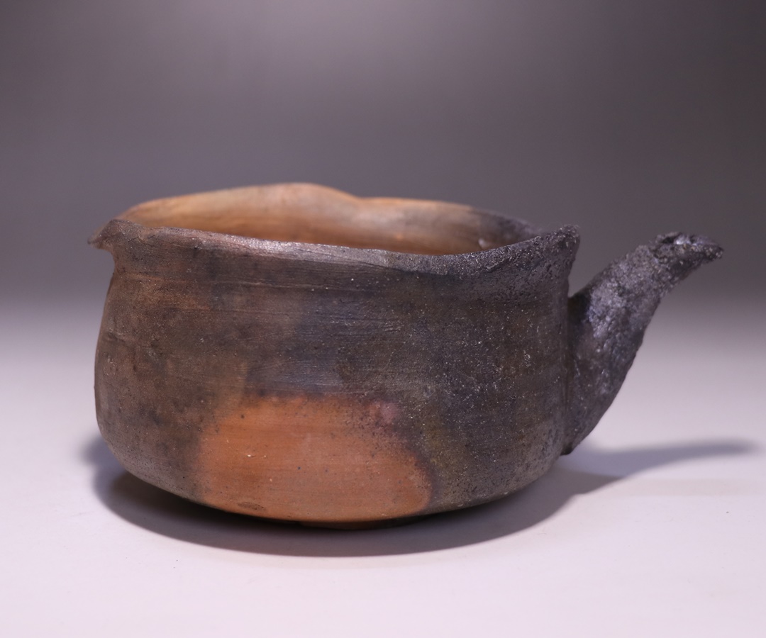 中村 真 作 「備前窯変片口」 ～備前焼専門卸小売店 川口陶楽苑～